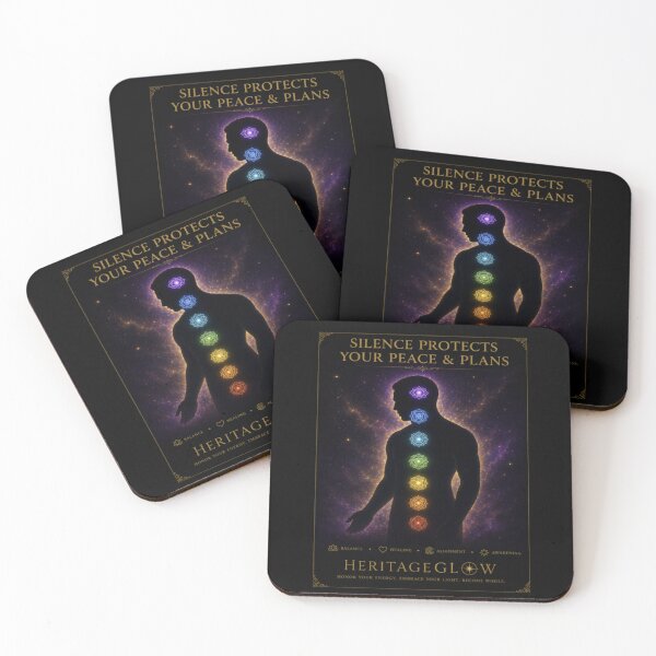 Item preview, Silence Protects Peace & Plans designed and sold by HeritageGlow.