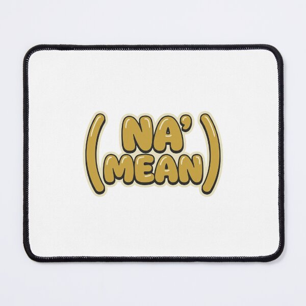 Item preview, Retro Parenthetical NA' MEAN Bubble Typography Vintage designed and sold by DuckOddity.