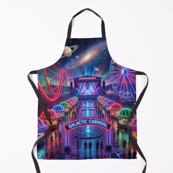 Item preview, “Galactic Carnival: Neon Dreams in the Cosmos” designed and sold by RavenCrow444.
