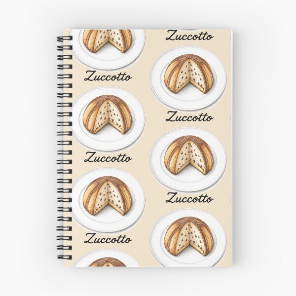 Item preview, Zuccotto – Italian Dessert Illustration designed and sold by JOANNASKAH.