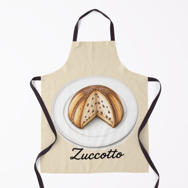 Item preview, Zuccotto – Italian Dessert Illustration designed and sold by JOANNASKAH.