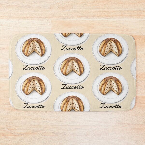 Item preview, Zuccotto – Italian Dessert Illustration designed and sold by JOANNASKAH.