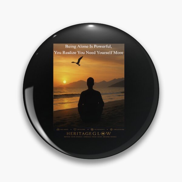 Item preview, Being  Alone is Powerful designed and sold by HeritageGlow.