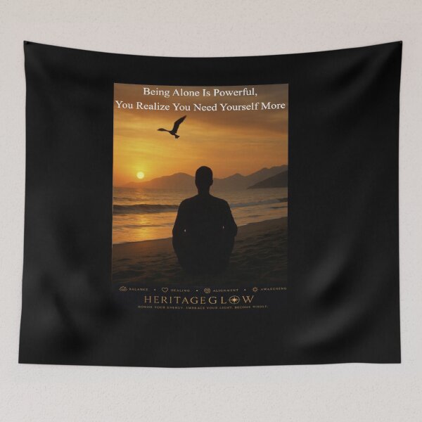 Item preview, Being  Alone is Powerful designed and sold by HeritageGlow.
