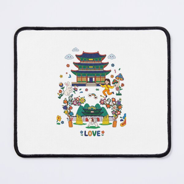 Item preview, Vibrant Korean Heritage and Pop Art Illustration designed and sold by M.Store.