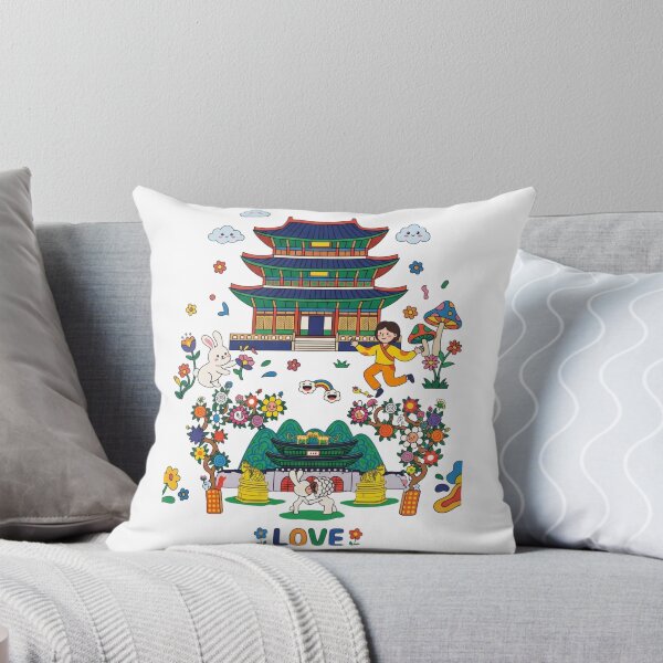 Item preview, Vibrant Korean Heritage and Pop Art Illustration designed and sold by M.Store.