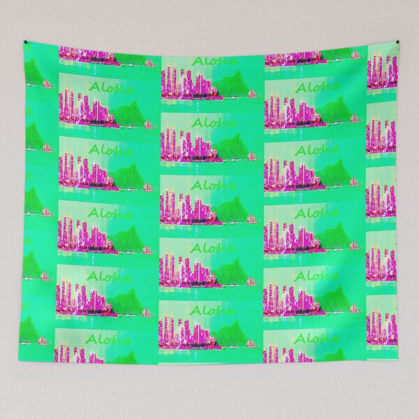 Item preview, Waikiki Aloha - Diamond Head IX designed and sold by R-F-B.