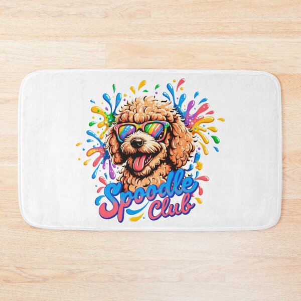 Item preview, Spoodle Club Color Splash Dog Design – Cute Spoodle Lover Gift designed and sold by ArcticFoxStudio.