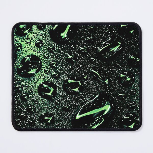 Item preview, Emerald Rain: Abstract Water Droplet Macro designed and sold by Exodoi.