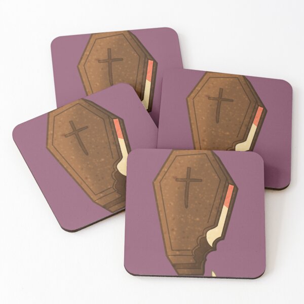 Item preview, Coffin Ice Cream Bar – Cute Gothic Summerween Treat designed and sold by DerpCat Sketches.