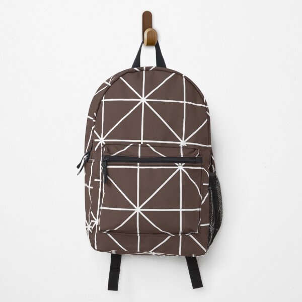 Item preview, Royal brown & white mesh designed and sold by Mint + Midnight.