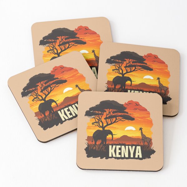 Item preview, Kenya Safari Sunset  designed and sold by Myra365Art.