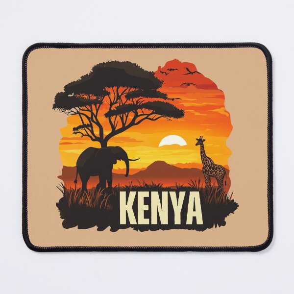 Item preview, Kenya Safari Sunset designed and sold by Myra365Art.