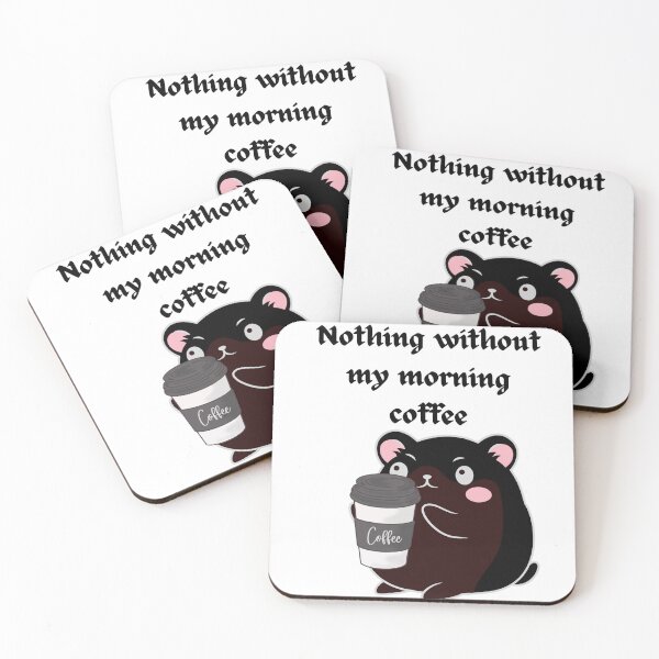 Item preview, Nothing without my morning coffee designed and sold by FBlols.