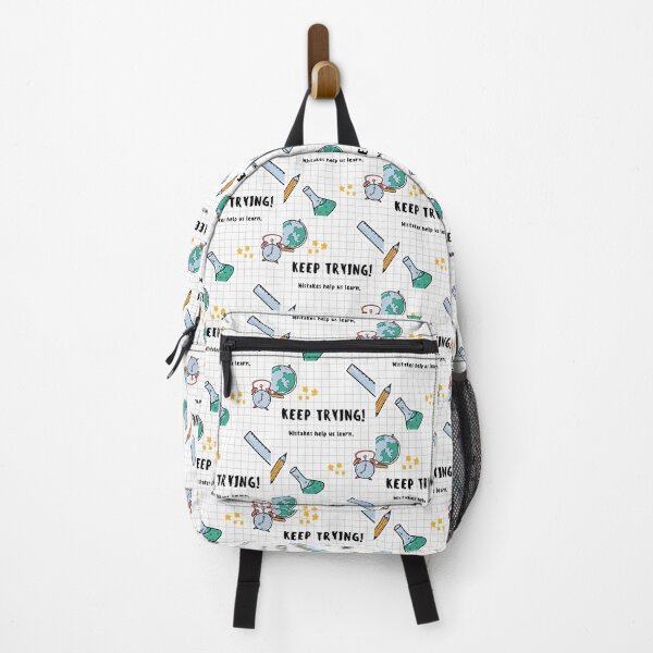 Item preview, “Mistakes help us learn.” | Keep  Trying |  designed and sold by Grixel's Paang Gala Shop.