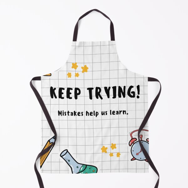Item preview, “Mistakes help us learn.” | Keep Trying | designed and sold by Grixel's Paang Gala Shop.