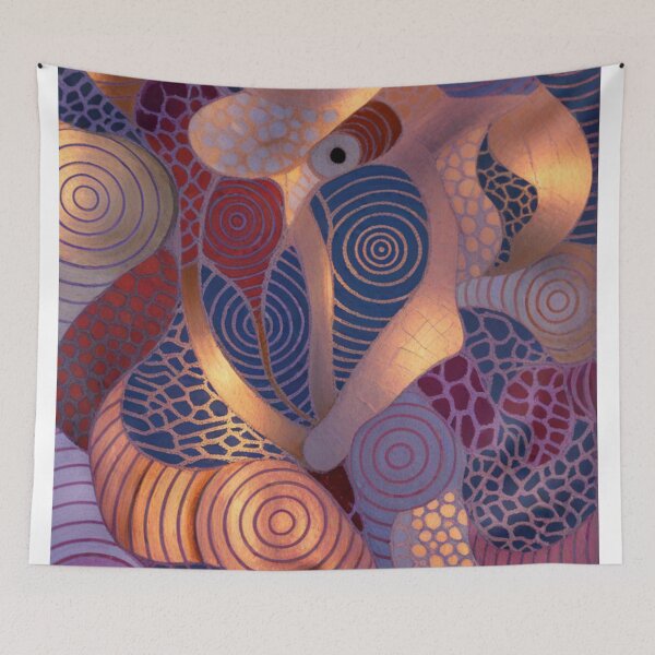 Item preview, Pink Copper Cellular Dreamscape designed and sold by Lakuekarts.