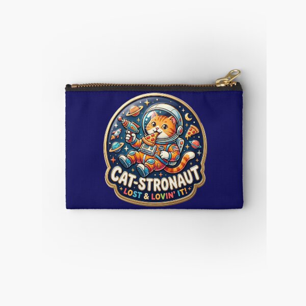 Item preview, Cat-stronaut – Space Cat with Pizza & Raygun designed and sold by Girih.
