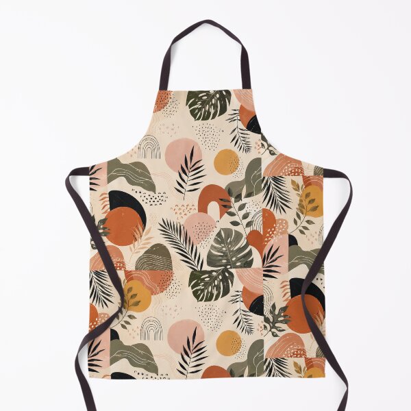 Item preview, Boho Abstract Botanical Pattern Design designed and sold by NaphDesigns.