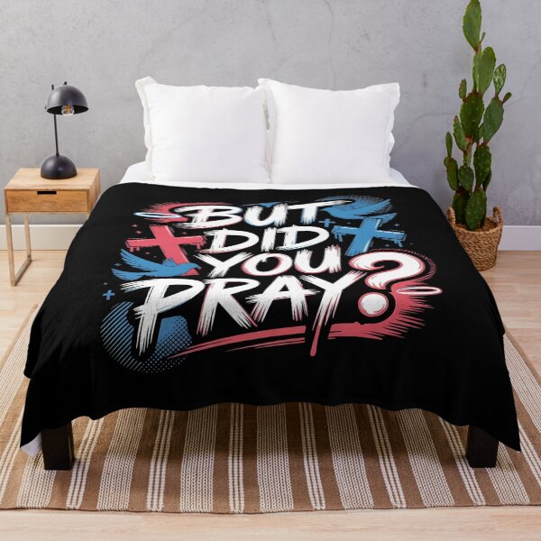 Item preview, But Did You Pray Motivational Christian Faith and Bible Quote designed and sold by Redgiant87x.