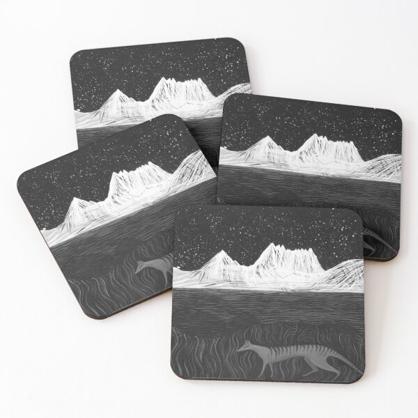 Item preview, Tiger at cradle mountain monochrome  designed and sold by Appleisleart.