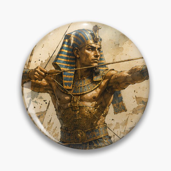 Item preview, Battle of Ramesses II Watercolor Art designed and sold by 1/2 Stickers.