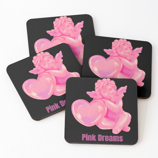 Item preview, Pink Dreams Cupid | Cute Chrome Angel Art designed and sold by Rawafi Art Studio.
