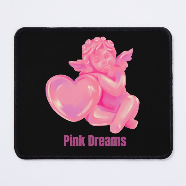Item preview, Pink Dreams Cupid | Cute Chrome Angel Art designed and sold by Rawafi Art Studio.