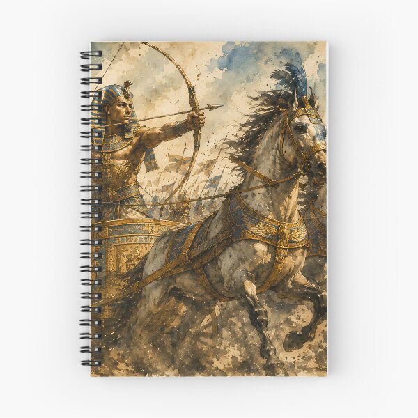 Item preview, Battle of Ramesses II Watercolor Art designed and sold by 1/2 Stickers.