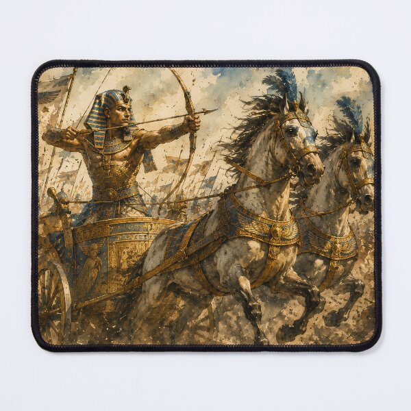 Item preview, Battle of Ramesses II Watercolor Art designed and sold by 1/2 Stickers.