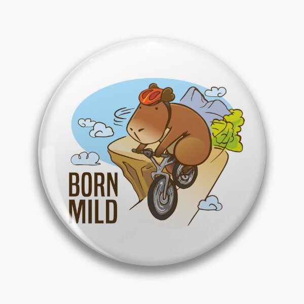 Item preview, Capybara bycicle born mild designed and sold by Konopikyu.