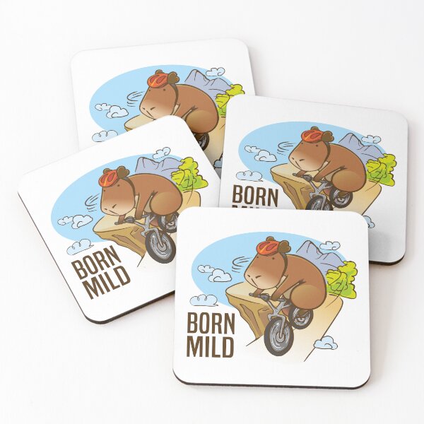 Item preview, Capybara bycicle born mild designed and sold by Konopikyu.