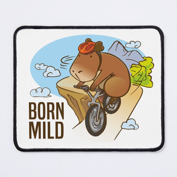 Item preview, Capybara bycicle born mild designed and sold by Konopikyu.