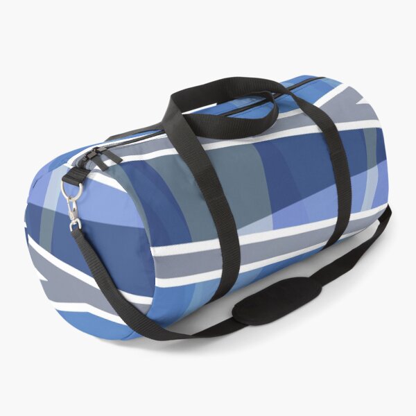 Item preview, Blue and Grey Abstract Geometric designed and sold by Sharon Schwalbe.