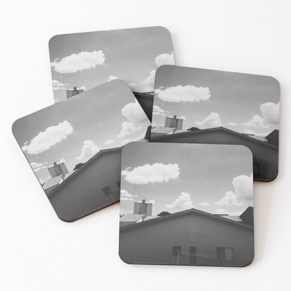 Item preview, Black and White Urban Landscape Minimalist Photo designed and sold by Ayiti-Mar.