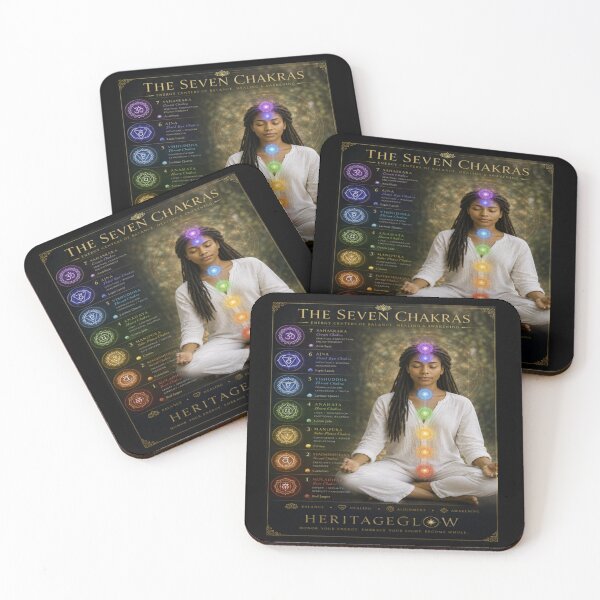 Item preview, The Seven Chakras designed and sold by HeritageGlow.