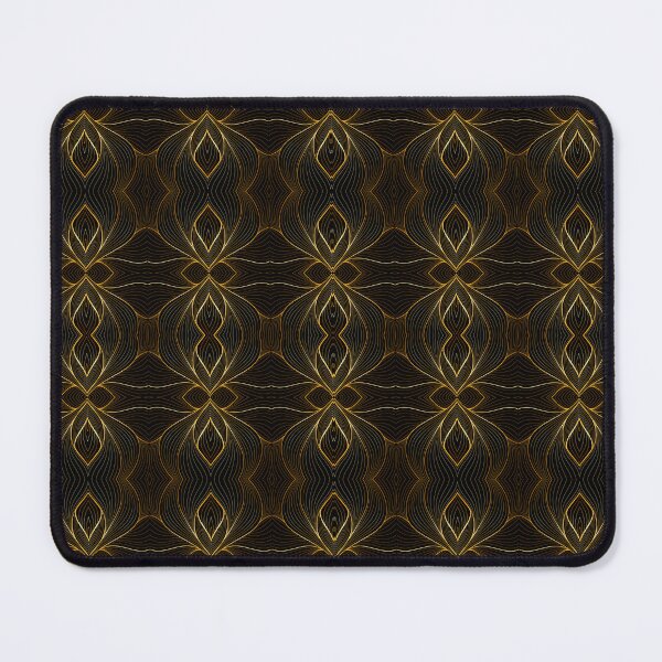 Item preview, ⁠ Minimalist Gold Line Art Floral Pattern⁠ designed and sold by IO Soul Spaces.
