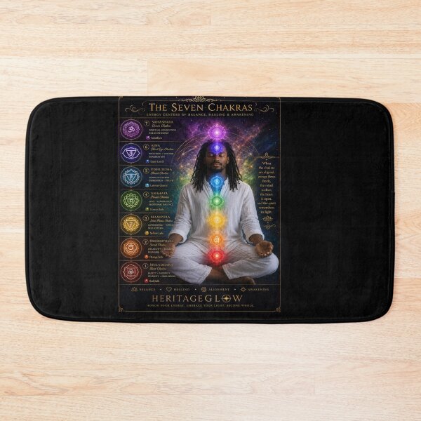 Item preview, The Seven Chakras designed and sold by HeritageGlow.