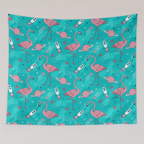 Item preview, Space Flamingo designed and sold by robyriker.