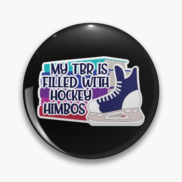 Item preview, My TBR is Filled with Hockey Himbos | Funny Hockey Romance Book Lover Design designed and sold by Hallowed Artistry.