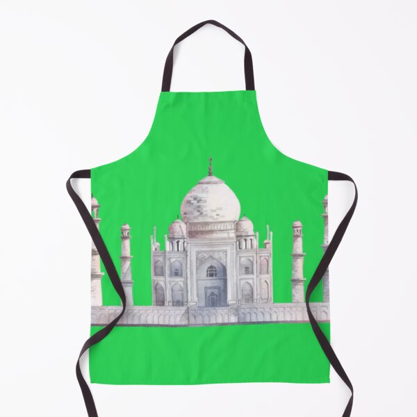 Artikelvorschau, Aquarellmalerei des Taj Mahal, Indiens Wahrzeichen, Weltwunder entworfen und verkauft von M1144.