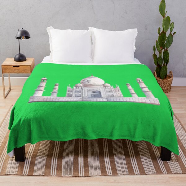 Item preview, Taj Mahal Watercolor Art India Landmark World Wonder Painting designed and sold by M1144.