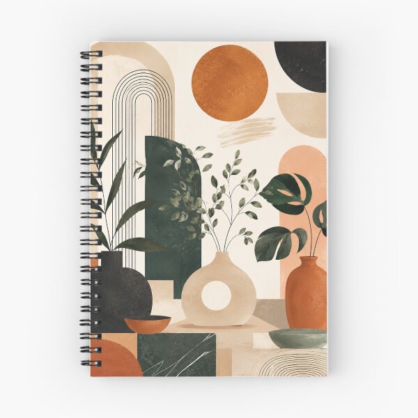 Item preview, Modern Boho Botanical Abstract Home Decor Design designed and sold by NaphDesigns.