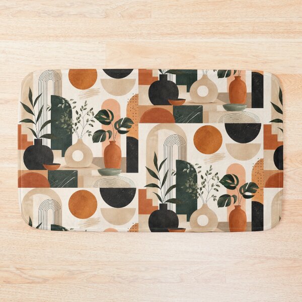 Item preview, Modern Boho Botanical Abstract Home Decor Design designed and sold by NaphDesigns.