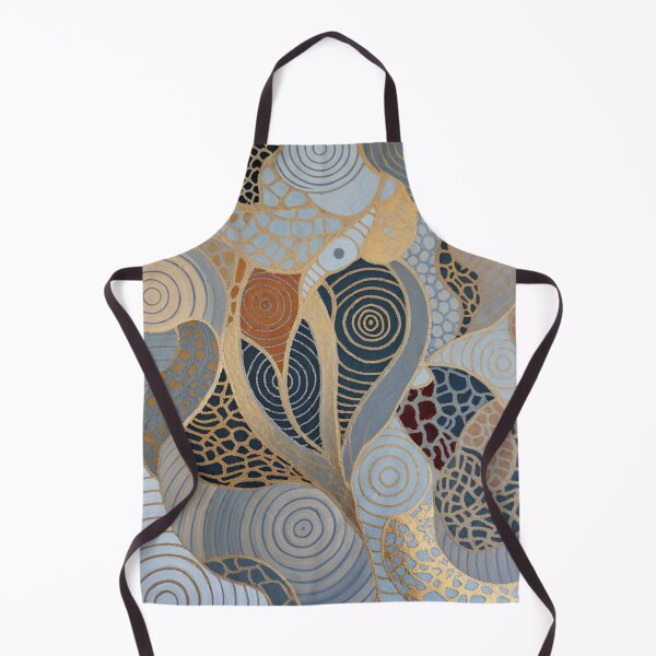 Item preview, Soft Blue Marble Abstract designed and sold by Lakuekarts.
