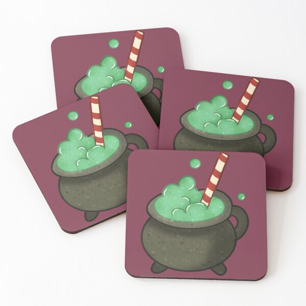 Item preview, Witch's Brew Float – Cute Summerween Potion Drink designed and sold by DerpCat Sketches.