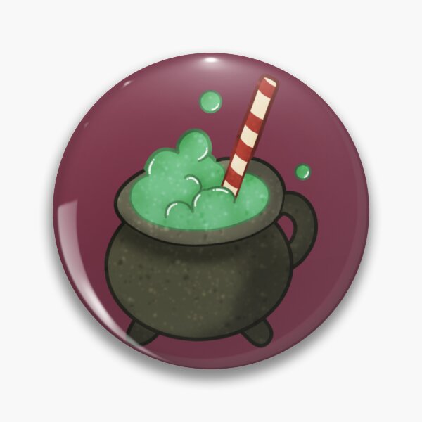 Item preview, Witch's Brew Float – Cute Summerween Potion Drink designed and sold by DerpCat Sketches.