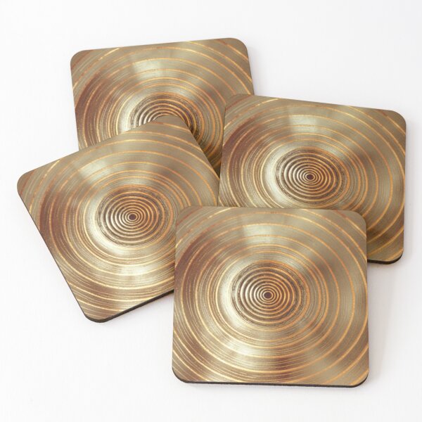 Item preview, Golden Frequency Circle designed and sold by Lakuekarts.
