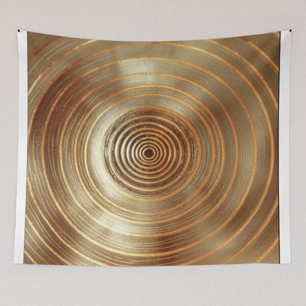 Item preview, Golden Frequency Circle designed and sold by Lakuekarts.