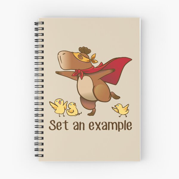 Aperçu de l'œuvre Le capybara avec ses petits donne l'exemple créée et vendue par Konopikyu.